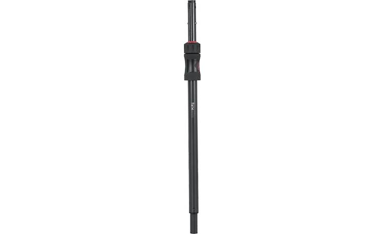 Gator Frameworks ID Series Subwoofer Pole The pole adjusts from 37 to 57 inches.