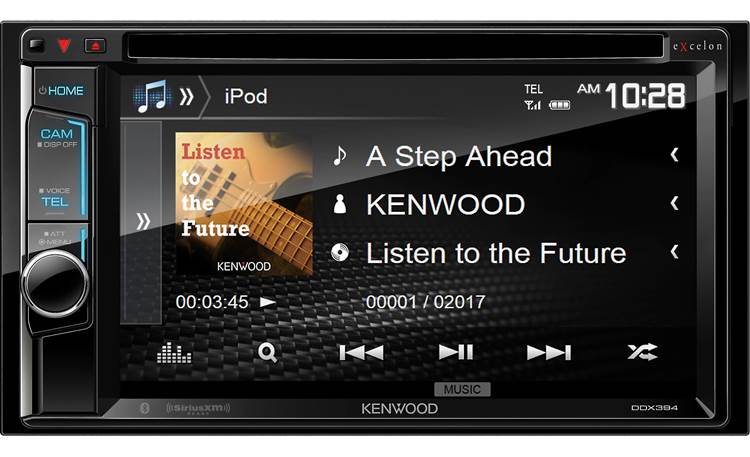 Kenwood Excelon DDX394-SAT DVD receiver with free SiriusXM satellite radio  tuner at Crutchfield