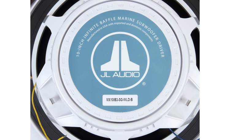 JL Audio MX10IB3-SG-WLD-B (White W/ "Sport" Grille) 10" Marine ...