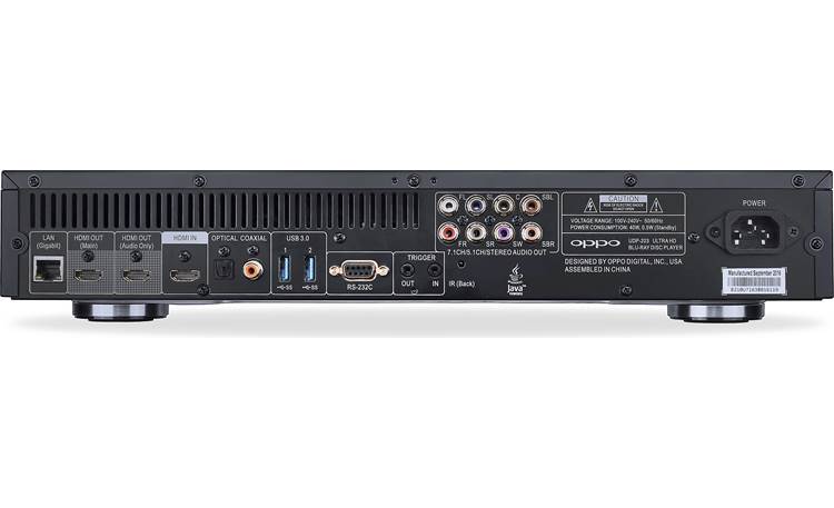 Oppo UDP-203 Back