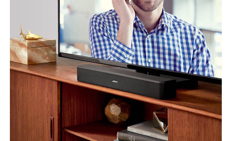 Bose® Solo 5 TV sound system Slim design fits under your TV