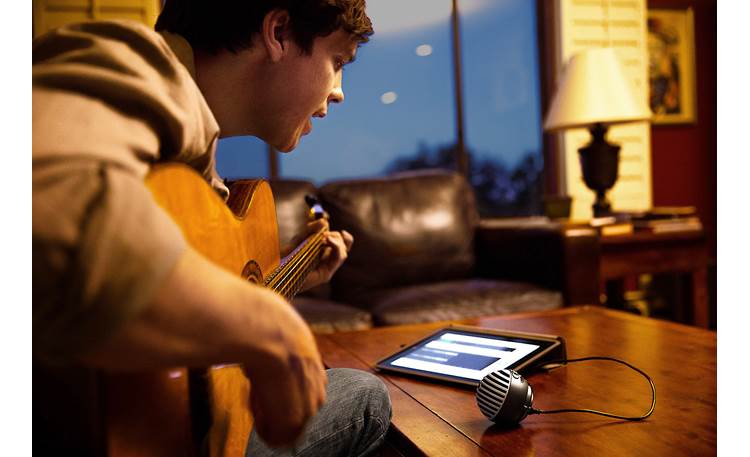 Shure MOTIV™ MV5 Gray with black foam - records directly to iPad (iPad not included)