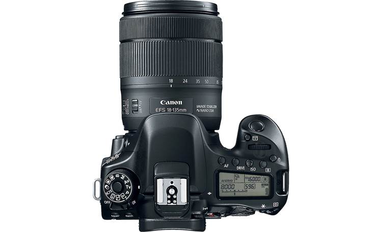 Canon EOS 80D Telephoto Lens Kit Top