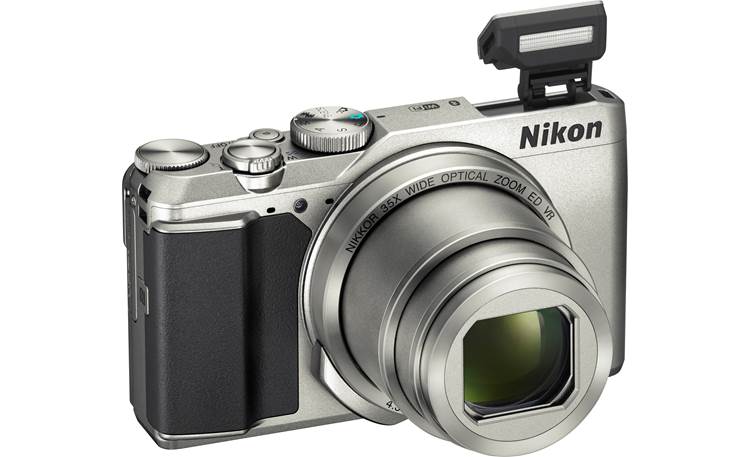 Nikon Coolpix A900 Shown with built-in flash deployed