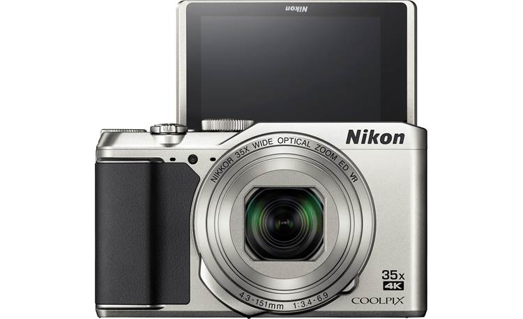 Nikon Coolpix A900 Taking a selfie? Flip the screen up to help frame the shot.