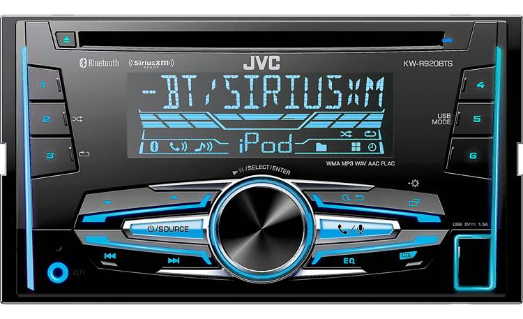 JVC KW-R920BTS Get easy access to all your digital music