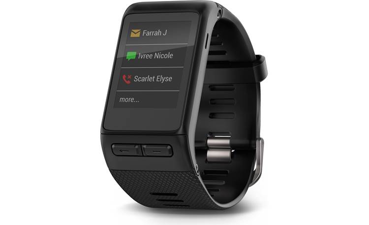 Garmin HR (Regular GPS smartwatch with wrist-based heart rate monitor at Crutchfield