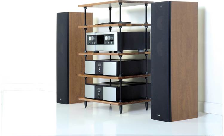 Salamander Designs A5 Archetype Natural Walnut (speakers and components not included)