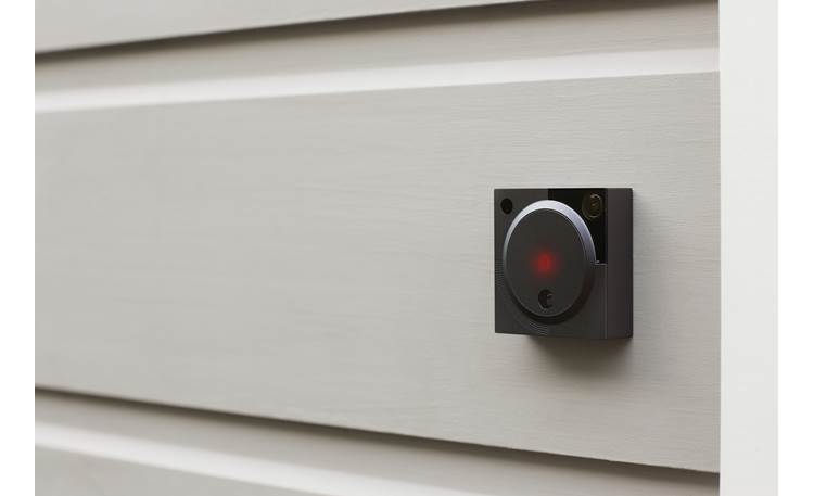 August Doorbell Cam The Doorbell Cam features a small footprint and works with your existing doorbell wiring