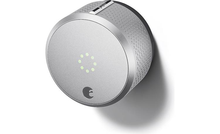 August Home, Wi-Fi Smart Lock (4th Generation)– Fits Your Existing Deadbolt  in Minutes, Silver 