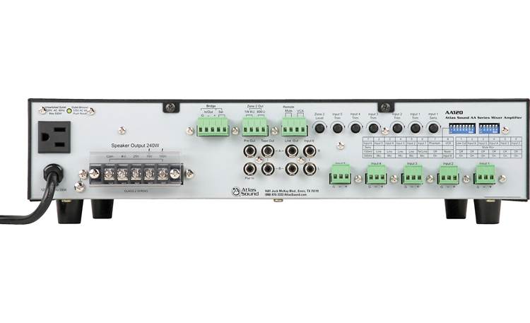 AtlasIED AA120 Back