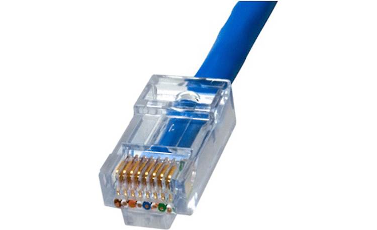 On-Q EZ-RJ45 Trim each wire easily and neatly (shown with EZ-RJ45 connectors, not included)