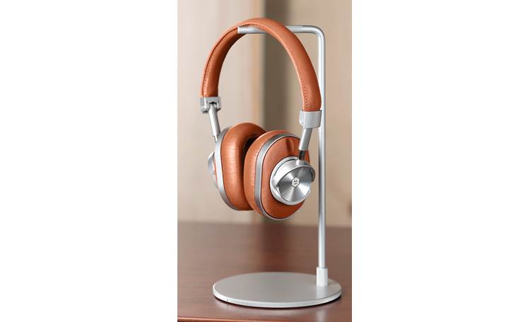 Master & Dynamic MW60 Wireless (Silver Metal/Brown Leather) Over