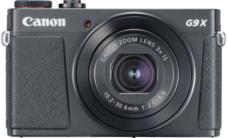 Canon PowerShot G9 X Mark II Front, straight-on