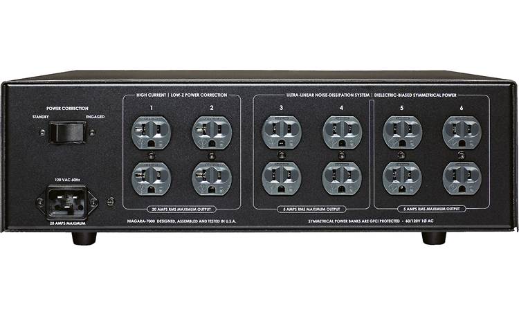 AudioQuest Niagara 7000 12 AC outlets including 4 high-current outlets