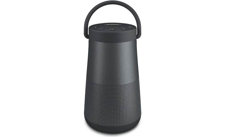 Bose® SoundLink® Revolve+ <em>Bluetooth®</em> speaker Triple Black - with handle extended