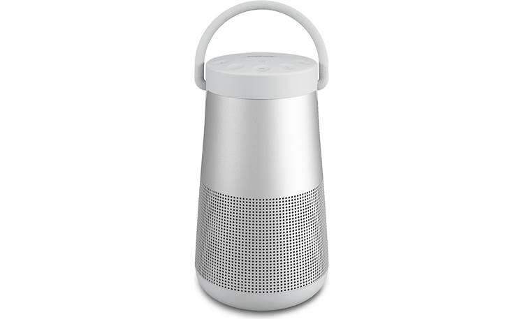 Bose® SoundLink® Revolve+ <em>Bluetooth®</em> speaker Lux Gray - with handle extended