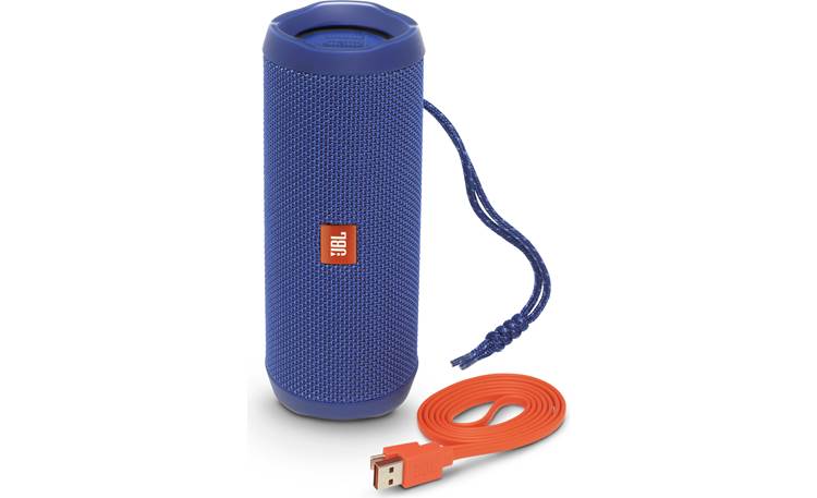 JBL Flip 4 Blue - with included accessories