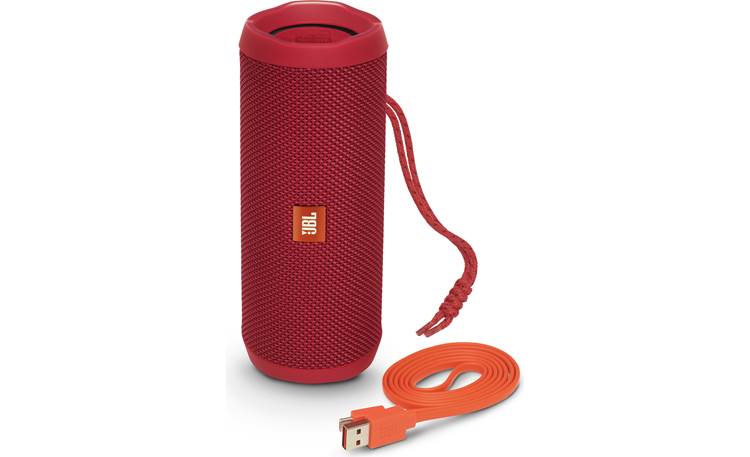 JBL Flip 4 Red - with included accessories