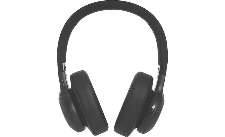JBL E55BT Form-fitting design keeps headphones from slipping off when you move your head