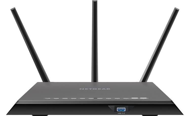 NETGEAR AC2300 Nighthawk™ Connect additional storage to the USB 3.0 slot on the front