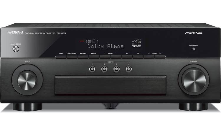 Yamaha AVENTAGE RX-A870 7.2-channel home theater receiver with Wi