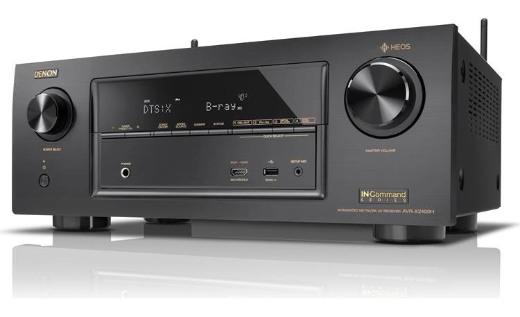 Denon AVR-X2400H IN-Command Angled front view