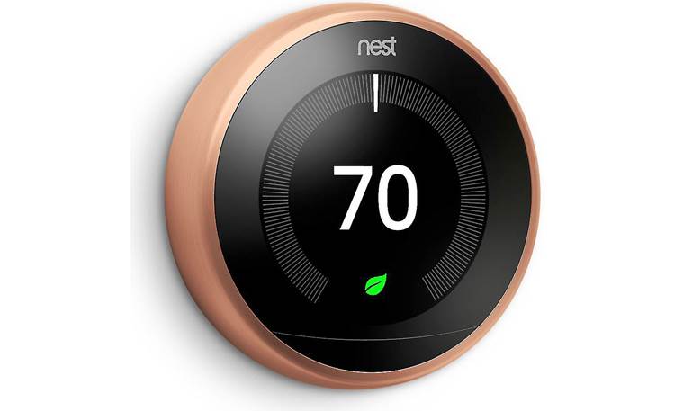 Google Nest Learning Thermostat, 3rd Generation Large display is easy to read