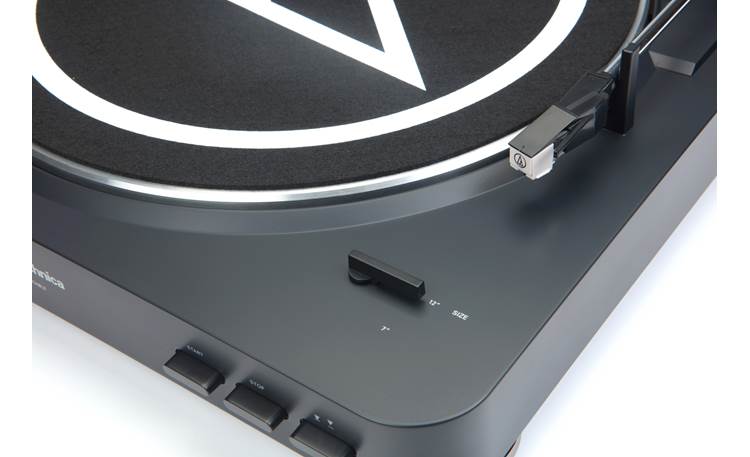 Audio-Technica AT-LP60-BT (Black) Fully automatic turntable with built-in  phono preamp and wireless Bluetooth® audio output at Crutchfield
