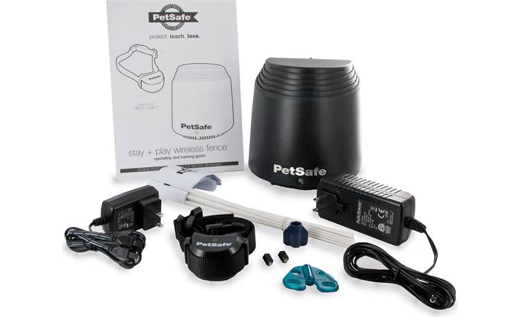 PetSafe Stay+Play® Wireless Fence Shown with included accessories