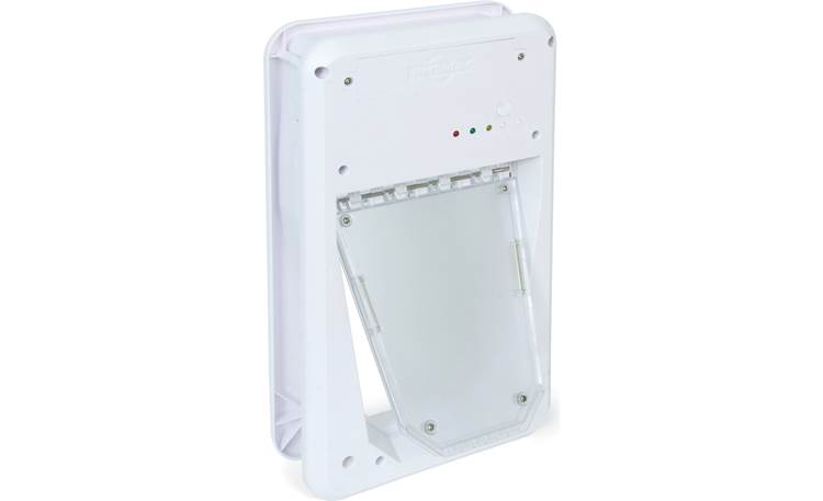 PetSafe Small Electronic SmartDoor™ Opens only when it senses the included SmartKey, which attaches to your pet's collar