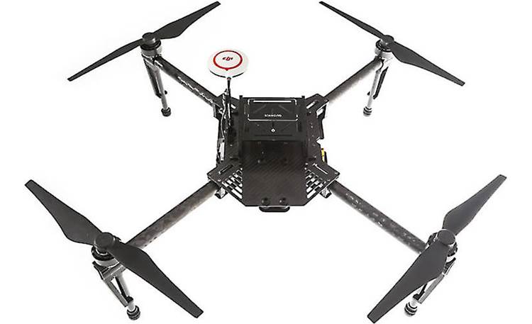DJI Matrice 100 Quadcopter Shown with included N1 flight controller mounted