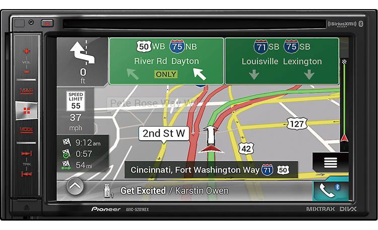 Pioneer AVIC-5201NEX Navigation receiver at Crutchfield