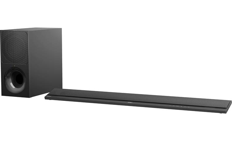 Sony HT-CT800 sound bar with 4K/HDR video passthrough, Wi-Fi®, and Chromecast built-in audio at Crutchfield