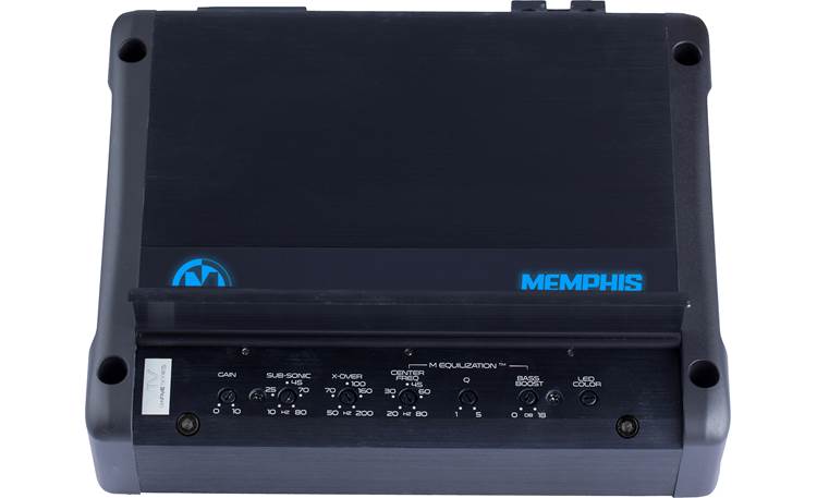 Memphis Audio VIV700.1 Cover open showing controls