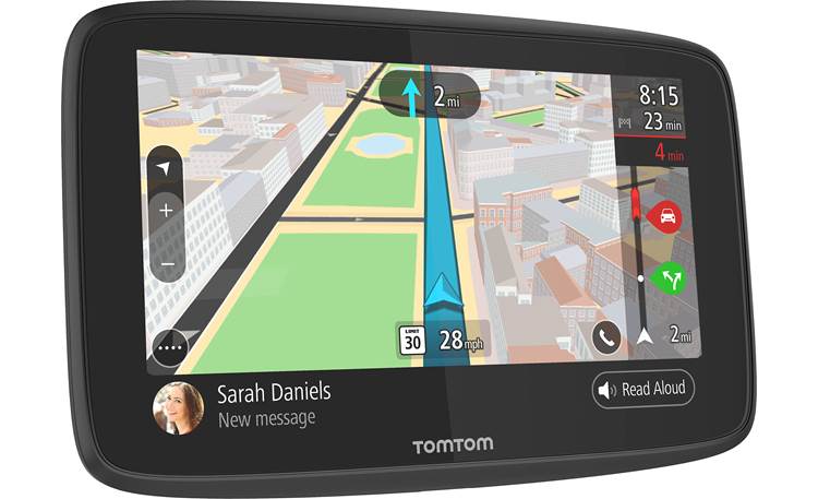TomTom GO 520 Portable navigator 5" display, plus free map and traffic updates at Crutchfield