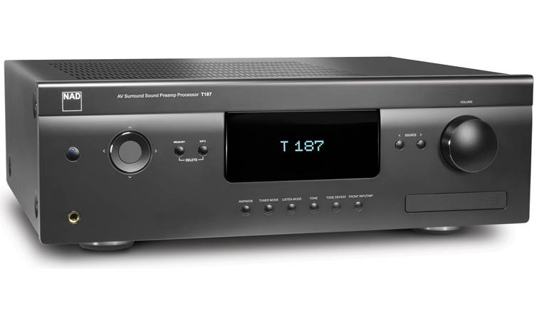 NAD T187 V3 Audio/video preamp/tuner/processor at Crutchfield