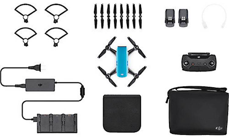 DJI Spark Fly More Combo Included accessories