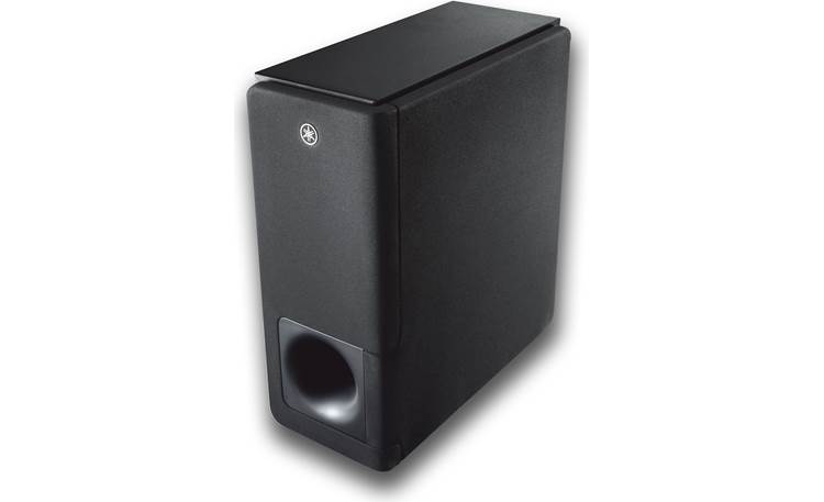 Yamaha YAS-207 Slim subwoofer connects to the bar wirelessly
