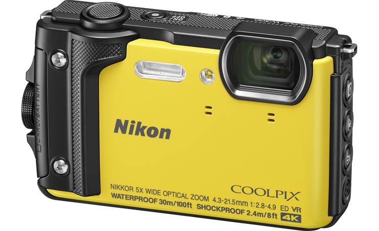 Nikon Coolpix W300 (Yellow) 16-megapixel waterproof/shockproof 