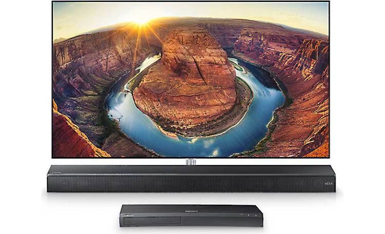 Samsung Sound+ HW-MS650 4K/HDR video passthrough with compatible TV and devices (sold separately)