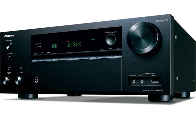 Onkyo TX-NR777 Angled front view