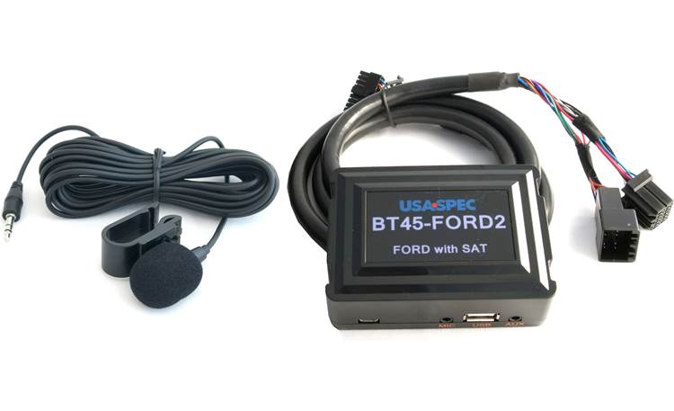 Music & AUX Input Kit Select 2005-2010 Lincoln & Mercury Models USA SPEC BT45-FORD2 Bluetooth Phone 