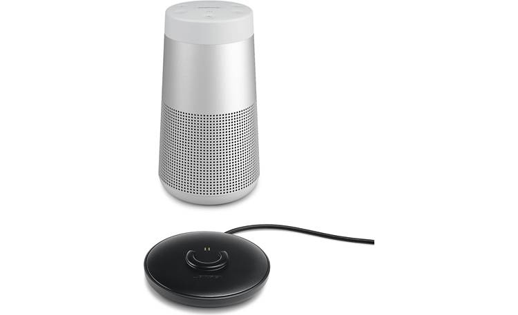 Bose® SoundLink® Revolve <em>Bluetooth®</em> speaker and charging cradle Lux Gray