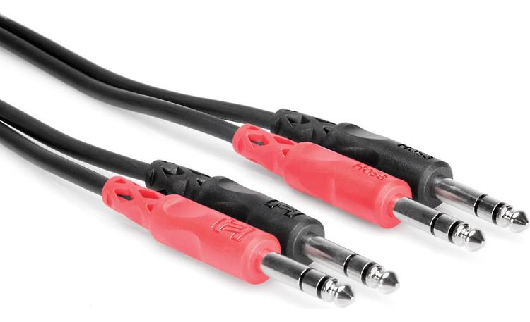 Hosa Balanced Stereo Interconnect Cable Front