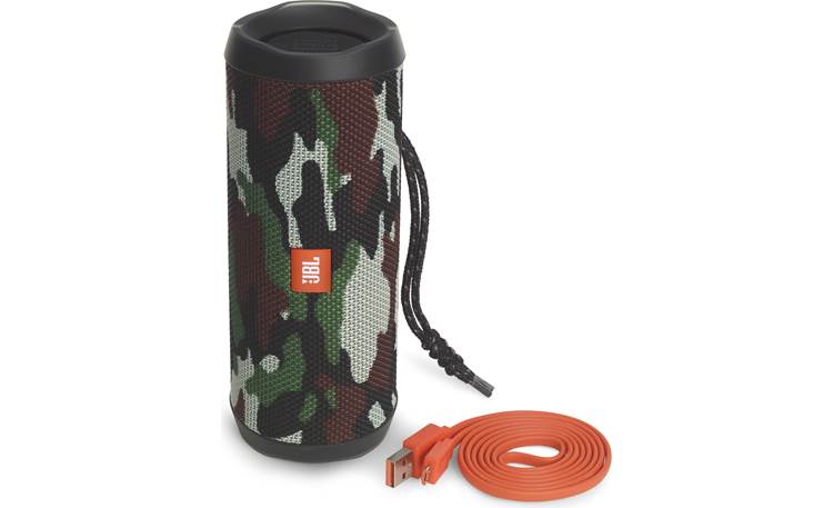 JBL Flip speaker at Bluetooth® (Camouflage) 4 Crutchfield Waterproof portable