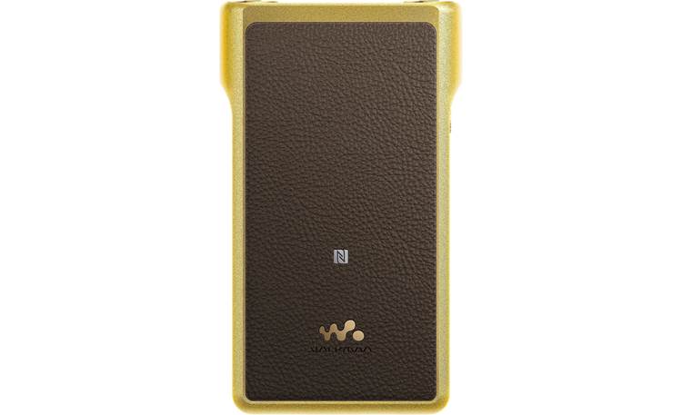 Sony NW-WM1Z Premium Walkman® Back view - inset leather panel