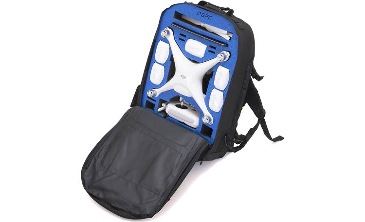 GPC Phantom 4 Backpack Padded interior compartments keep your drone safe