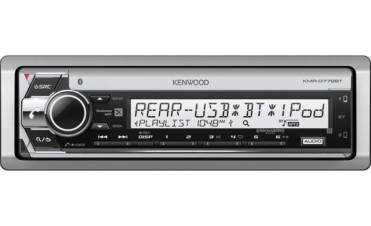 NEW Kenwood KMR-D372BT Marine Bluetooth CD Player Receiver w/USB/Android/iPhone