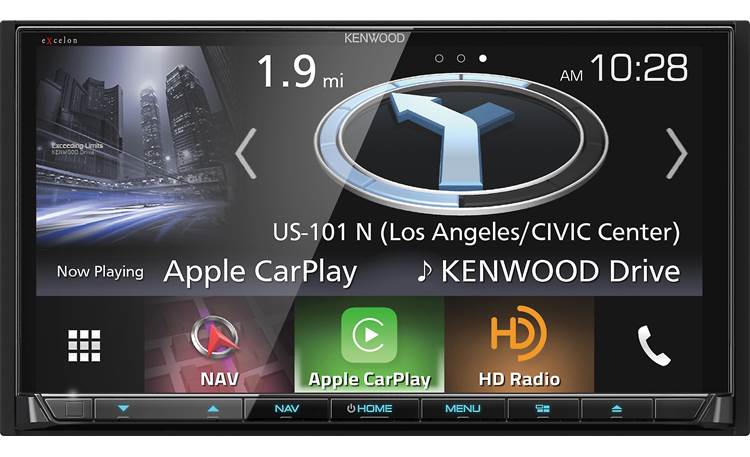 Kenwood Excelon DNX994S Navigation receiver at Crutchfield Kenwood Excelon DNX994S Navigation receiver at Crutchfield